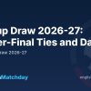 EFL Cup Draw 2026-27: Quarter-Final Ties and Dates